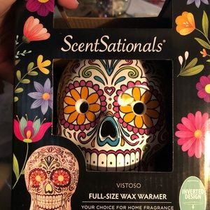 Full size wax warmer Day of the Dead